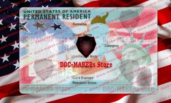 USA Green Card Residence Permit - V2
